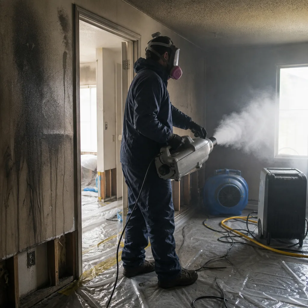Fire & Smoke Damage Restoration in Lakeside