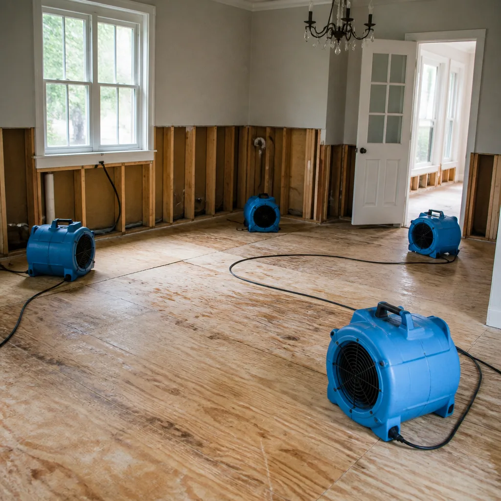 Water damage drying